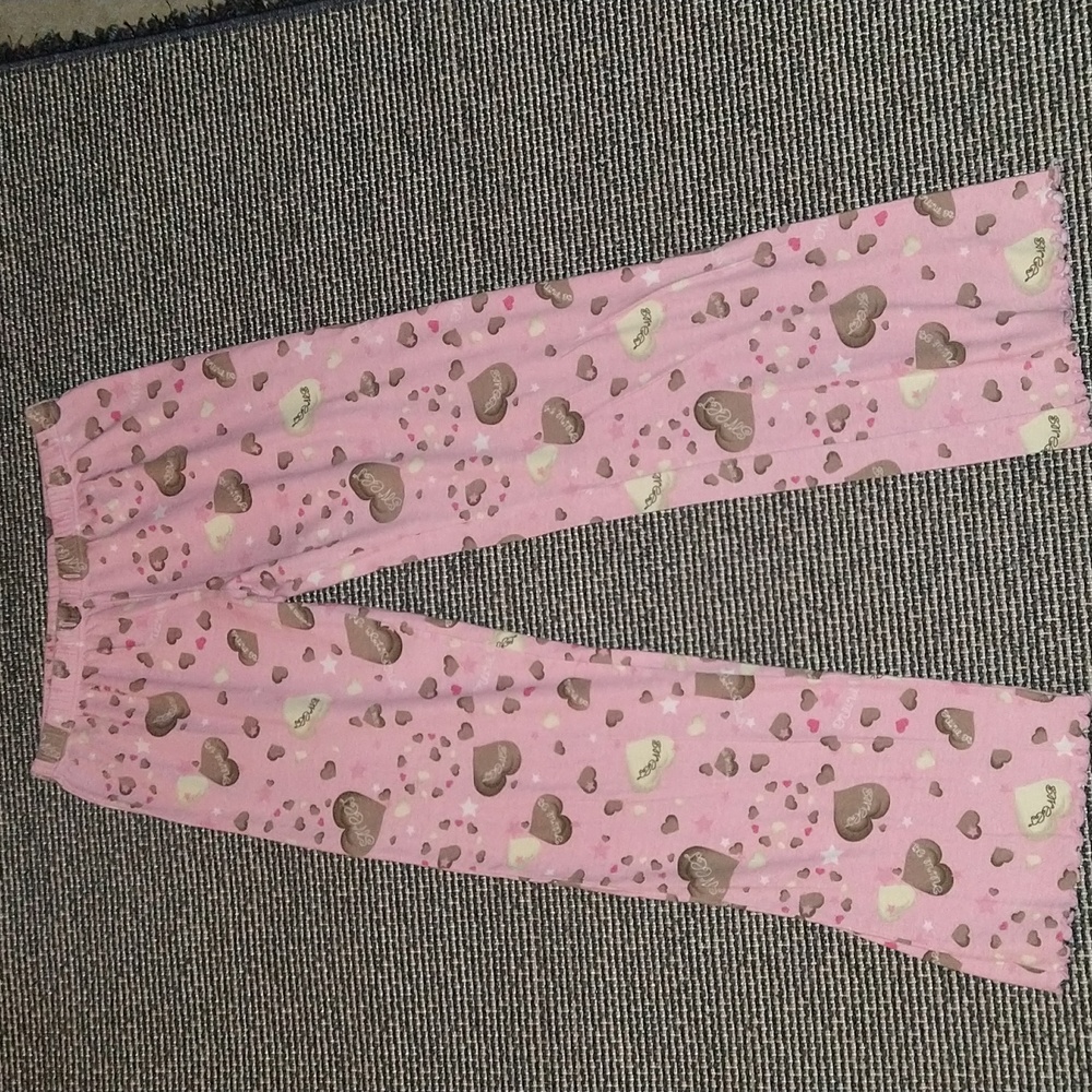 NWOT Hearts Lounging Bottoms